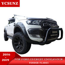 Fender flares roda arcos para-lamas acessórios para ford everest endeavour 2016 2017 2018 2019 2024 - compre barato