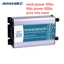 AOSHIKE Pure Sine Wave Car Inverter DC12V to AC220V Inversor Power Inverter USB Car Charger Auto Power Voltage Converter 2024 - buy cheap