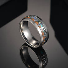 Модное мужское кольцо из титановой стали с надписью Love, обручальное кольцо для мужчин, вечерние ювелирные изделия, Размер 7, 8, 9, 10, 11 2024 - купить недорого