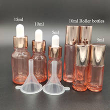 9PCS Empty Refillable Bottles Sets Roller Bottles And Glass Dropper Bottles for Essential Oil Perfume Cosmetic Containers 2024 - buy cheap