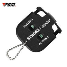 1 pçs portátil golf stroke tiro putt contador de pontuação com chave chain ferramentas de treinamento de golfe 1 pçs 2024 - compre barato