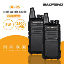 Baofeng BF-R5 Mini Walkie-Talkie USB Fast Charge Fm Transceiver UHF 400-470MHz Portable CB Ham Radio Handy Two Way Radio KD-C1 2024 - buy cheap