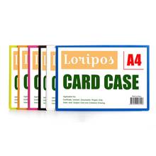 Caja de tarjeta magnética A4, soporte de certificado, marco de Metal, estante de exhibición, etiqueta de promoción, cartel Pop 2024 - compra barato