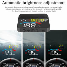 Car HUD Head Up Display Windshield Projector System Speedometer Overspeed Warning Alarm Device GPS LED Digital Head Up Display 2024 - buy cheap