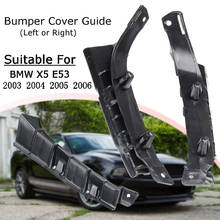 Car Bumper Cover Bar Support Bracket Front Left Right Holder Guide 51117116667 51117116668 For BMW X5 E53 2003 2004 2005 2006 2024 - buy cheap