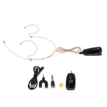 Wireless Earhook Microphone with 6.35mm 3.5mm Adapters USB Cable Transmitter Receiver 2024 - buy cheap