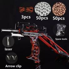 Hunting Slingshot Laser Red Dot Aiming Target Sling Bow Shot With Arrow Rest Accurate Shooting Professional Crossbow Bolt 2024 - buy cheap