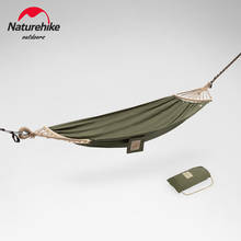 Naturehike Outdoor Anti-rollover single canvas Canvas Hammock outdoor camping swing adult portable hanging chair 250KG Load 2024 - buy cheap