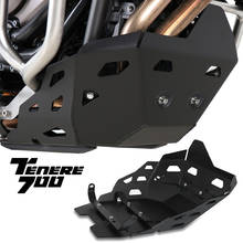 Motorcycle ALUMINIUM Skid Plate Bash Frame Guard Protection Cover For YAMAHA TENERE 700 TENERE700  T7 Tenere700 Rally 2019 -2021 2024 - buy cheap