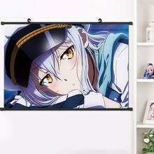 Anime jogo ilha ohara rinne sara garando karen kurutsu cosplay parede rolo mural cartaz de parede pendurado decoração da casa 40 × 60cm 2024 - compre barato