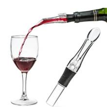 Bico decantador aerador de vinho em acrílico, acessório para bico decantador 2024 - compre barato