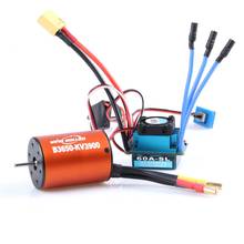 Motor sin escobillas Universal de carreras 60A ESC, controlador de velocidad eléctrico y Motor B3650 3900KV 4300KV para coche teledirigido 1:10 2024 - compra barato