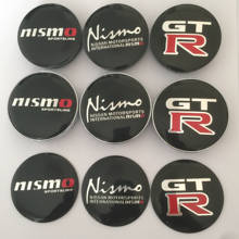 20pcs 56mm 60mm nismo GTR car emblem Wheel Center Hub Cap badge decoration covers sticker styling 2024 - buy cheap