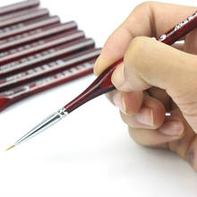 Brush Pen Oil 9pcs Line Fine Watercolor Brushes Gouache Painting Comic Paint Brush Weasel Hair Art Painting Brushes Art Supplies 2024 - купить недорого