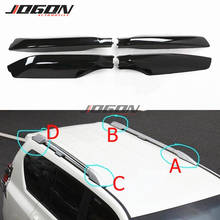 ABS Roof Rack Bar Rail End Protection Cover Shell 4PCS For Toyota Land Cruiser Prado Fj150 2010 - 2014 2015 2016 2024 - buy cheap