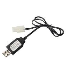 Cable de carga de batería, Cargador USB ni-cd Ni-MH, paquete de baterías, adaptador de enchufe de KET-2P, salida de 9,6 V 250mA, coche de juguete 270E 2024 - compra barato