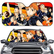 2020 Unisex Haikyuu!!Anime 3D Windshield Sun Shade for Car UV Protect Foldable Auto Interior Accessories Front Windows Sunshade 2024 - buy cheap