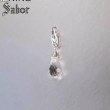 Encanto feminino de zircônio cúbico clássico banhado a prata 285, joia para pulseiras 2024 - compre barato