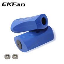EKFan Fishing Reel Handle Knobs For Baitcasting Fishing Reels DIY assembly Part Silicone material With gasket 1 pair 2024 - buy cheap