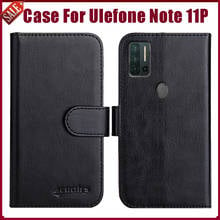 ¡Oferta! Ulefone-Funda de cuero suave con tapa para Ulefone Note 11P, carcasa protectora de 6,55 ", 6 colores, para Ulefone Note 11P 2024 - compra barato