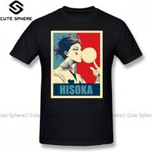 Hisoka camiseta hxh hisoka, camiseta engraçada 100 algodão masculina casual com estampa de manga curta 2024 - compre barato