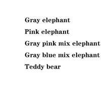 Boo Peek-elefante y oso de peluche de 30cm para niños, juego de muñecas de felpa, elefante musical, juguete para regalo educativo 2024 - compra barato