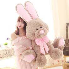 1pc 50/70/80/90cm Cute American Rabbit Plush Toy Doll Large Bunny Toys Rabbit  Quality Peluche Children Kid's Gift 2024 - buy cheap