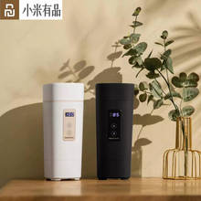 Youpin daewoo portátil chaleira elétrica térmica do agregado familiar copo de viagem caldeira água controle temperatura inteligente chaleira água 2024 - compre barato