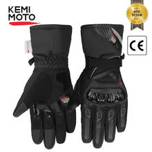 Grande promoção! Luvas de inverno para motocicleta, luvas à prova d'água e vento para motocicleta rcross street off road bike com touch screen 2024 - compre barato