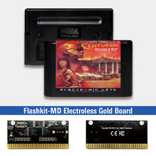 Набор для видеоигр Центурион, защитник Рима, Европейский ярлык, MD золото схема на основе печатной платы, для Sega Genesis Megadrive 2024 - купить недорого
