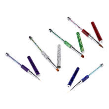 Nail Art Liner Brush Acrylic UV Gel Polish Paint Draw Gradient Pen 2024 - buy cheap