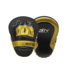 BN 1 Pair Small MMA Muay Thai Sanda Boxing Pad Punch Focus Mitts Kickboxing Martial Arts Strike Pads Training Gloves Target DEO 2024 - buy cheap