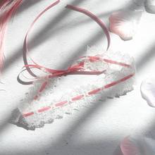 Модный корейский романтический кружевной чокер ожерелье для женщин пикантная лента бант Веревка ожерелье до ключиц Ювелирные изделия Подарки FS05 2024 - купить недорого
