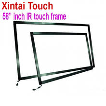 Xintai Touch 15 real touch points 58 " IR multi touch frame Screen Panel/frame without glass 16:9 format 2024 - buy cheap