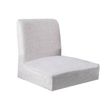 Stretch Chair Cover for Low Short Back Chair Bar Stool Chair Cover Dining Chair Chair protectors, Bar stol cover, 100% polyester, plain dyed 2024 - buy cheap
