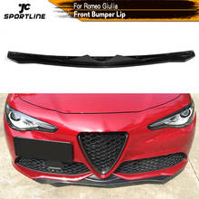 Front Bumper Lip Chin Splitters Apron Cupwings for Alfa Romeo Giulia Quadrifoglio Base Sedan 4-Door 2015 - 2018 Carbon Fiber 2024 - buy cheap