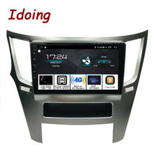 Idoing 9"4G+64G Car Android Radio Multimedia Player For Subaru Outback 4 BR Legacy 5 2009-2014 GPS Navigation Head Unit Carplay 2024 - buy cheap