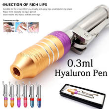 Hot Noninvasive Injection Pen Hyaluronic Acid Pen No Needle Injector Hyaluron Pen Gun for lip filling Anti Wrinkle face lifting 2024 - buy cheap