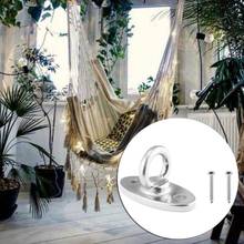 Stainless Steel Fixed Plate Hanging Hook Yoga Sandbag Bag Swing Chair Hammock Accessories Mounting Fastening 2024 - buy cheap