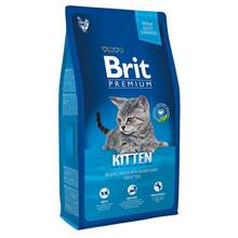 Brit Premium Cat Kitten для котят, беременных и кормящих кошек, Курица, 1,5 кг. 2024 - купить недорого