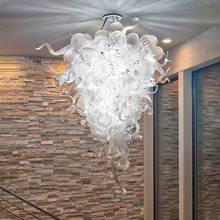 C52-Free Shipping Chandelier Light Hand Blown Clear Glass Balls Ceiling Chandeliers 2024 - buy cheap