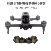 for DJI FPV Motor Cover Dustproof Protective RC Quadcopter Protective Cap Motor Moisture-Proof Protector FPV Drones Accessories 2024 - buy cheap