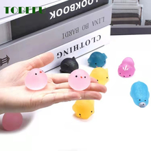 Transparent Gold Powder Color Squishy Cute Animals Antistress Ball Squeeze Rising Abreact Soft Sticky Stress Relief Mochi Toys 2024 - buy cheap