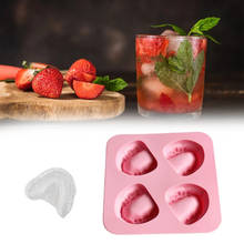 4Hole Denture Shaped Ice Mold Silicone Ice Tray Mold IceCube Trays Funny DIY Ice Cream Mold Chocolate Dessert Mould Kitchen Tool 2024 - buy cheap