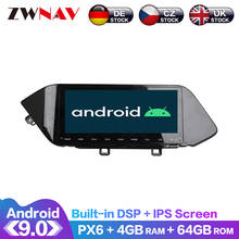 10.1 "android 9.0 ips tela px6 dsp para hyundai sonata 2020 carro nenhum dvd gps multimídia player unidade de cabeça rádio navi áudio estéreo 2024 - compre barato