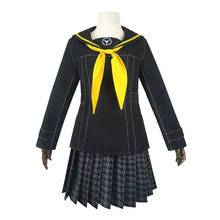 Anime Persona 4 P4 Cosplay Costume Set Kujikawa Rise Cosplay Costume Coat+skirt+tie Halloween Clothes 2024 - buy cheap
