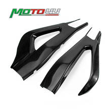 New Carbon Fiber Motorcycle Swingarm Cover Swing Arm Protector 100% Twill Weave For BMW S1000RR S 1000RR S 1000 RR 2019 2020 2024 - buy cheap