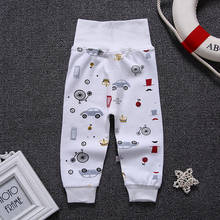 CYSINCOS штаны для маленьких мальчиков и девочек Детские хлопковые брюки с принтом спортивные штаны-шаровары для малышей Одежда для новорожденных девочек и мальчиков 2024 - купить недорого