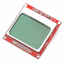 84X48 84*48 Nokia 5110 LCD Module with blue backlight adapter PCB 2024 - buy cheap