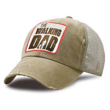 Adjustable Cotton Snapback Hats The Walking Dead Riding Caps Summer New Street Mesh Trucker Hat Outdoor Sports Baseball Caps 2024 - buy cheap